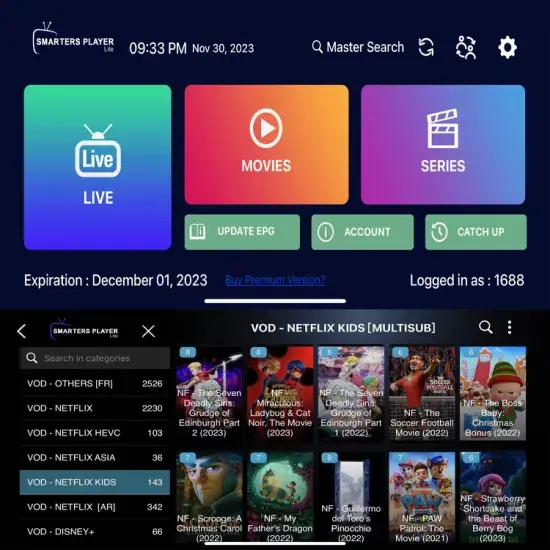 Iptv Smarter Subscription
